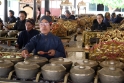 Playing the gamelan in the sultan's palace, Java Yogyakarta Indonesia